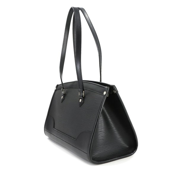 LOUIS VUITTON Black Leather Shoulder Bag - Picture 3 of 10